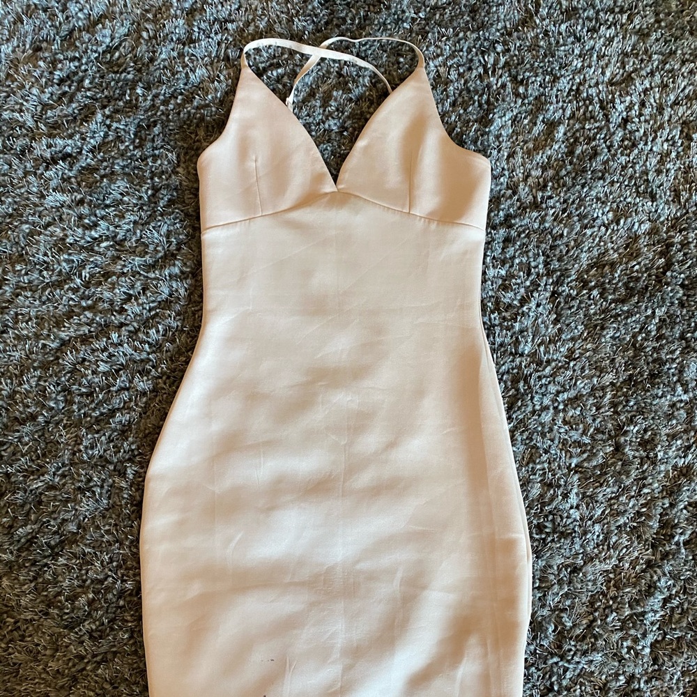 Nude Bodycon Dress